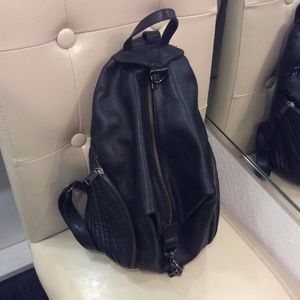Rebecca minkoff leather backpack